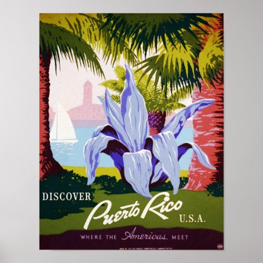 Discover Puerto Rico Print