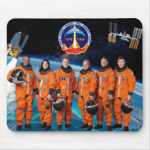 DISCOVERY STS 133 CREW MOUSE PADS