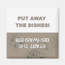 Dishwasher Clean/Dirty Fridge Magnet