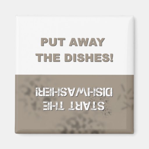 Dishwasher Clean/Dirty Fridge Magnet