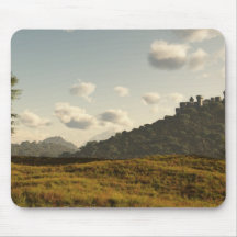 Distant Medieval Castle Mouse Pad