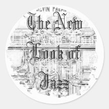 Distressed Round Stickers