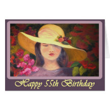 Diva's Happy 55th Birthday Card for Her