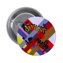 Diversity Is Reality Button