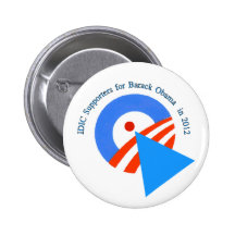 Diversity Supporters for Obama Button
