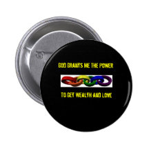 dividersgay, God Grants Me The Power, To Get We... Pinback Buttons
