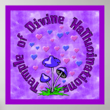 Divine Hallucination Temple Posters