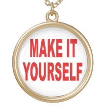 DIY Create Your Own 18" Gold Finish Large Custom Jewelry