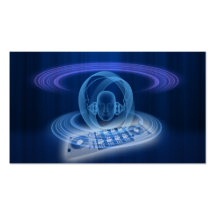 DJ_blue_head Business Card