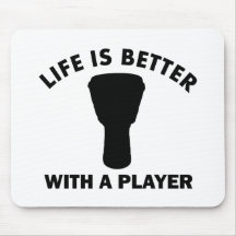 Djembe Music Designs Mouse Pads