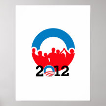 DNC CONVENTION 2012 OBAMA.png Print