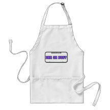 DNR or Bust License Plate Aprons