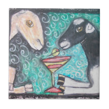 Do Lamanchas Have Martinis? Tile