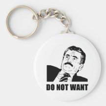 Do Not Want Massimo Does Not Want Keychain