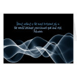 Do Nothing Motivational Note Card