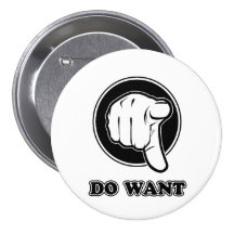Do Want Pinback Button