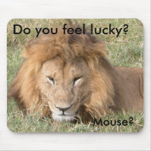 Do you feel lucky? Mouse? Mousemat
