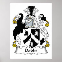 Dobbs Family Crest Print