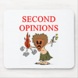 DOCTORsecond opinion joke Mousemat