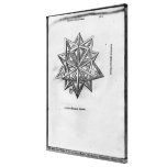 Dodecahedron, from 'De Divina Proportione' Canvas Prints