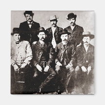 Dodge City "Peace Comission" circa 1883 Refrigerator Magnets