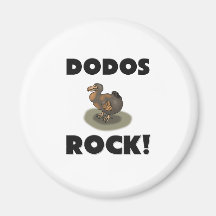 Dodos Rock Fridge Magnets
