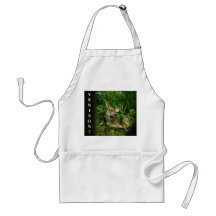 Does this face say VENISON? Apron