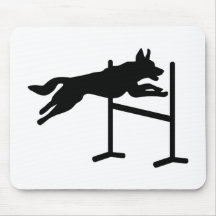 Dog agility sports mouse pads