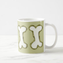 Dog Bone Art Gifts Coffee Mug
