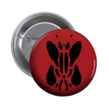 Dog/Butterfly button
