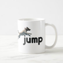 Dog Jump Coffee Mug