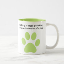 Dog Lovers Creed Coffee Mugs