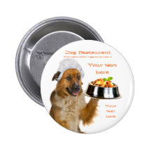 Dog Restaurant Pin