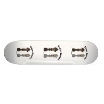 Dog Sister Chess Queens Skateboard Deck