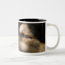 Dog sleeping 2 coffee mug