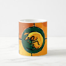 DOG SLEEPING ON THE FLOOR COFFEE MUGS