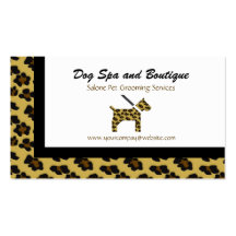 Dog Spa Business Cards