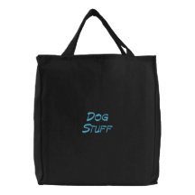 Dog Stuff Embroidered Bags
