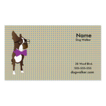 Dog Walking Business Card