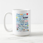 Dog Words Mug
