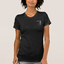 DogExplorer.com Black Women's T-Shirt