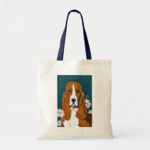 Doggie in the Daisies bag