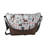 Doggy Boudoir Messenger Bag by Fluff