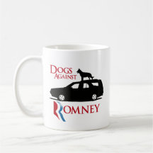 Dogs Against Romney -.png Coffee Mugs