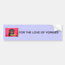 DOGS BUMPER STICKERS