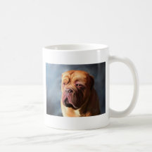 Dogue de Bordeaux Art - Stormy Dogue Coffee Mugs