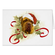 Dogue de Bordeaux Christmas Cards