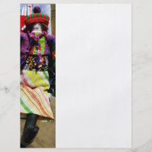 Doll in Colourful Outfil Flyer