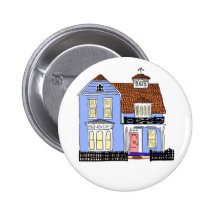 Dollhouse Badge Pinback Button