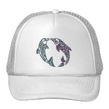 DOLPHIN DANCE MESH HATS